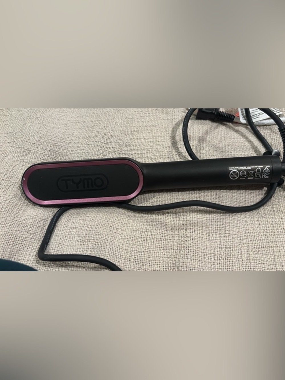 TYRO heated hairbrush
